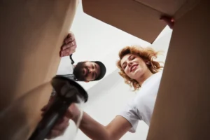 First day box when moving