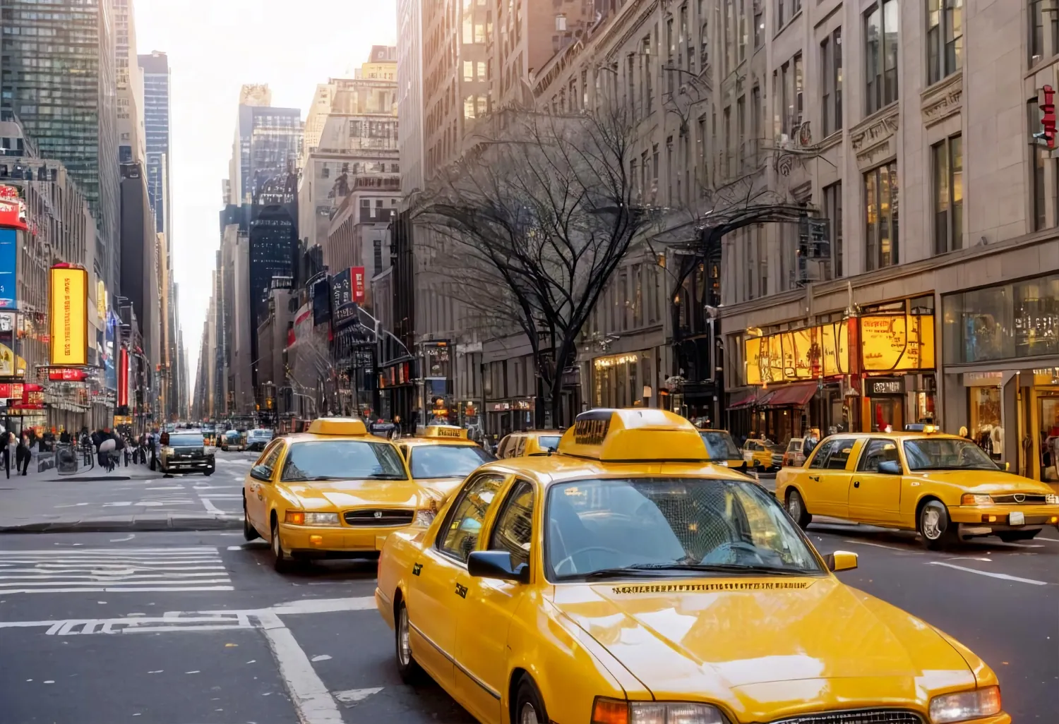 Taxis and Rideshares in NYC
