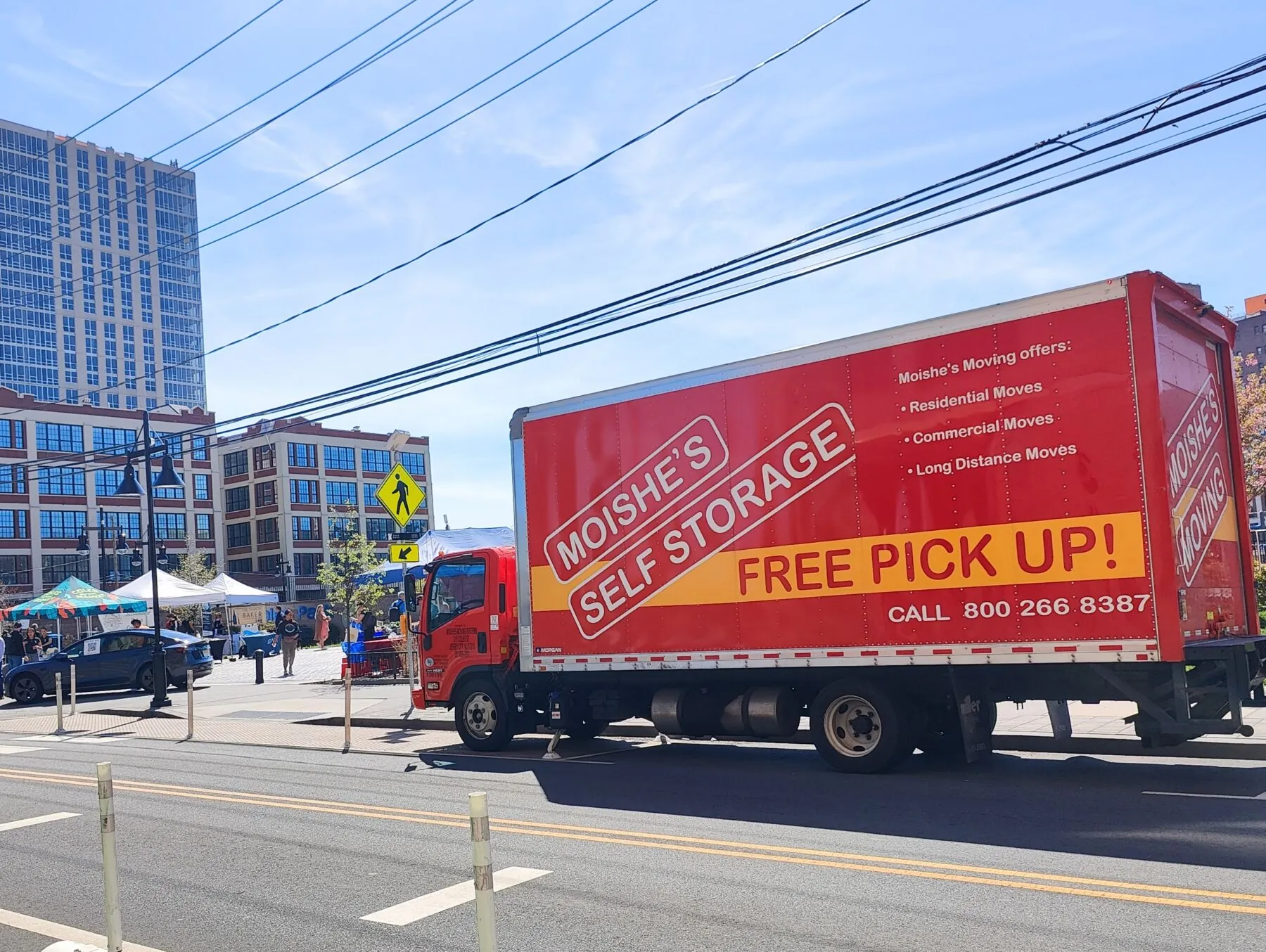 Moishe's Self Storage Truck
