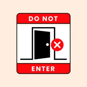 No packing zone
