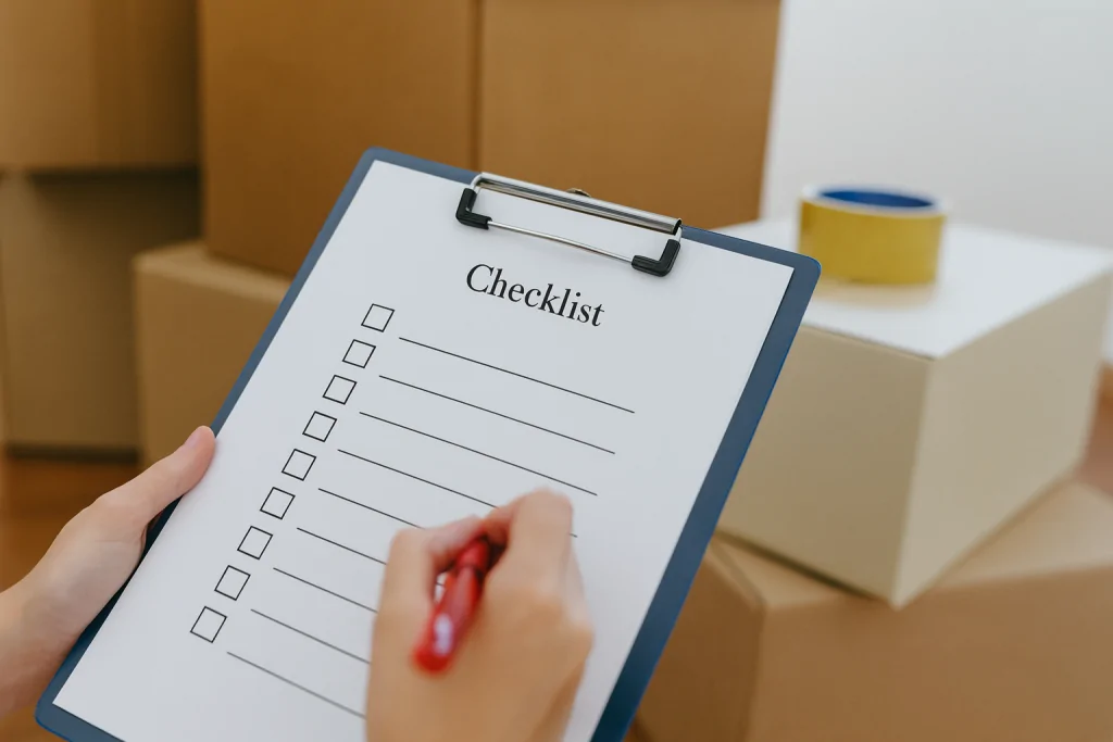 Moving Day Checklist