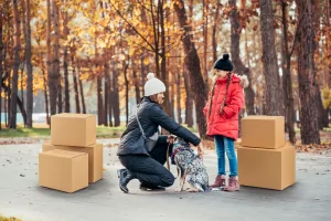 Moving in the Fall with Family and Pets