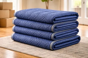 What does moving blankets look like?