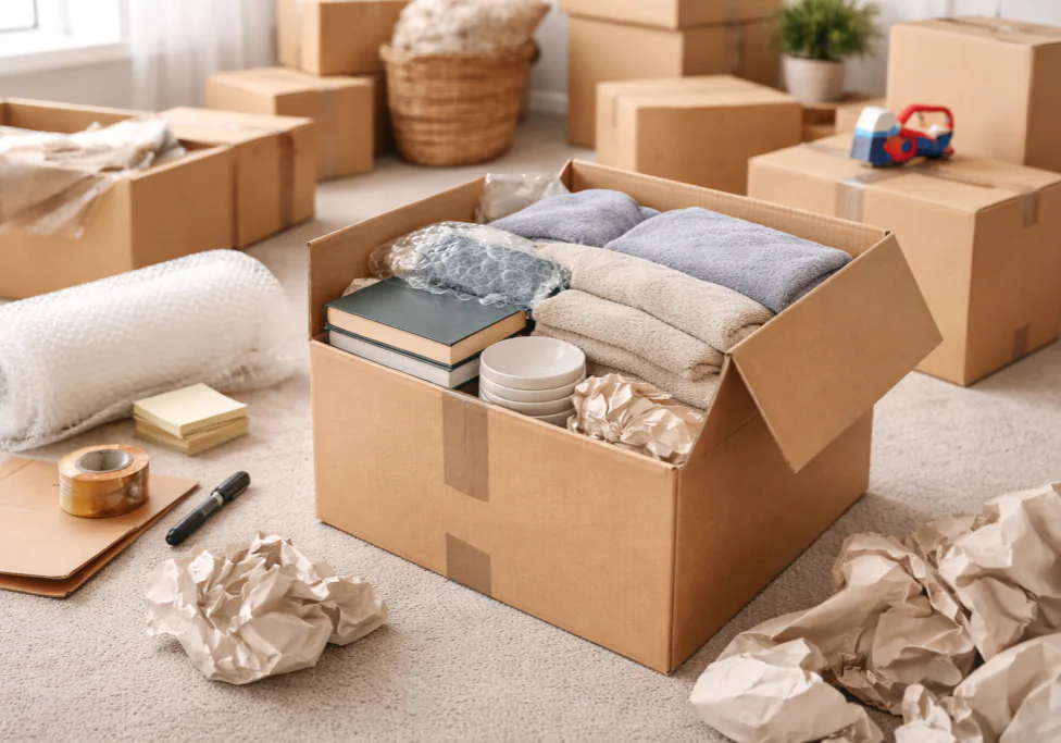 How to Pack Boxes for Moving