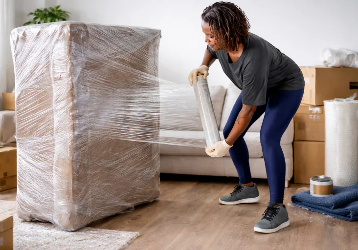 How to Wrap Furniture for Moving - and packing