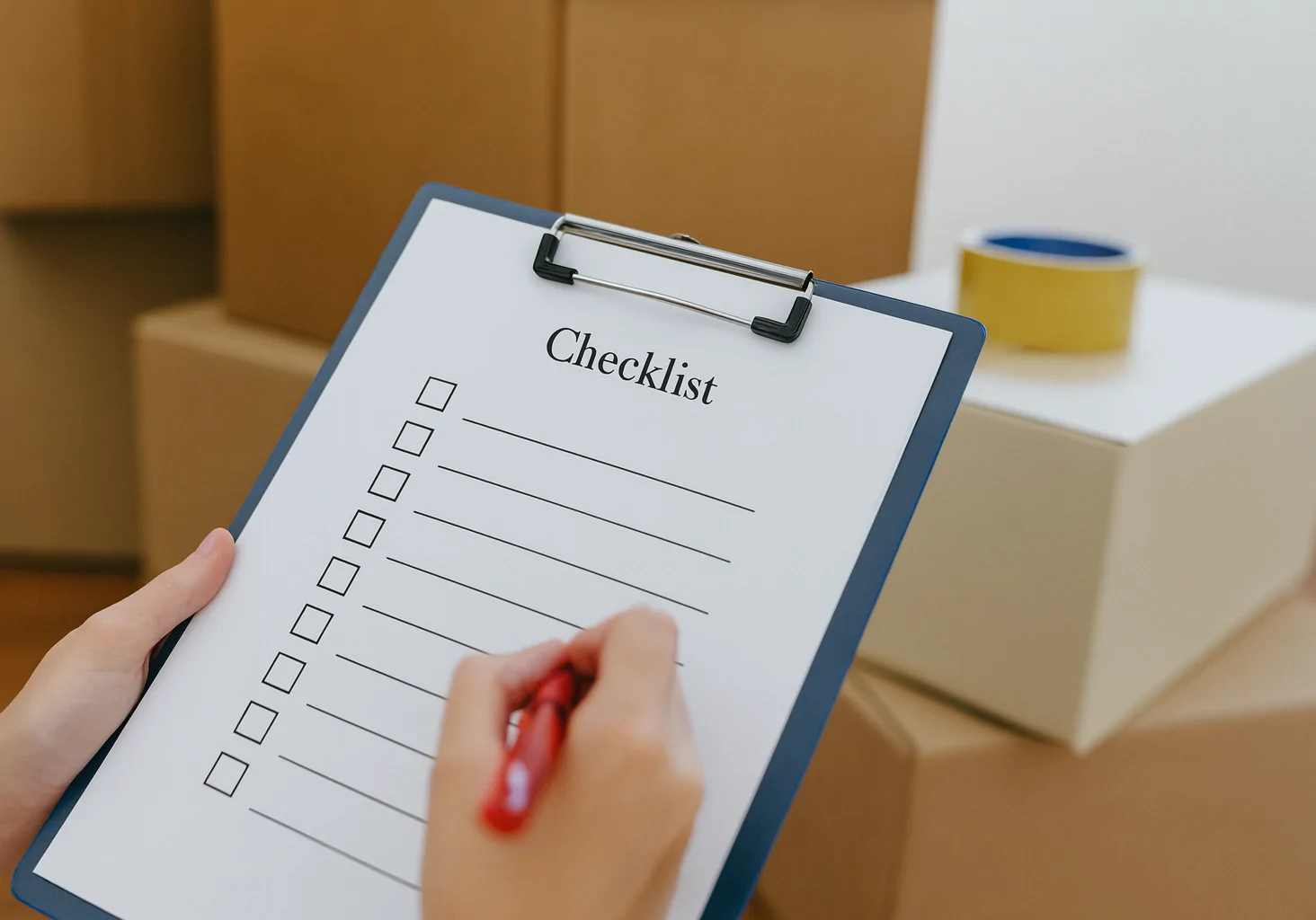 Moving Day Checklist
