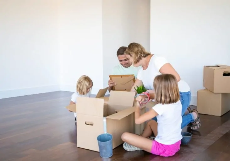Moving with kids